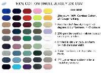 100% Cotton Single Jersey Fabric  210 TO 230 Gsm