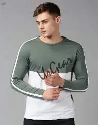 Men's Round Neck Cotton T-Shirt