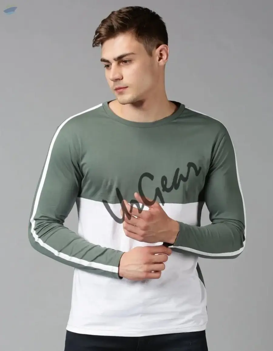 Men's Round Neck Cotton T-Shirt