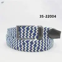 Pin Buckle Belt Multi-Color Elastic Belt