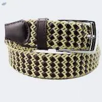 Casual Genuine Braided Leather Belt