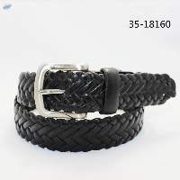 Leather Cheap Braided Belt