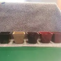 Square Flowerpots And Dock Bumpers