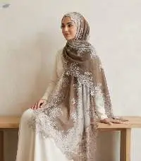 Premium Quality Lace Work Kashmiri Shawls