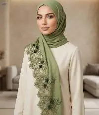 Premium Quality Lace Work Kashmiri Shawls