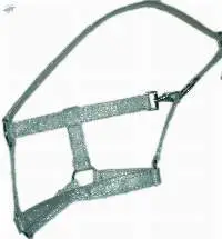 Glitter Horse Halter Grey