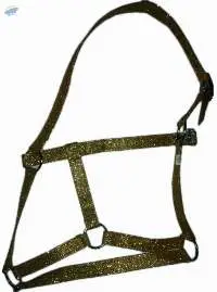 Glitter Horse Halter Lite Brown