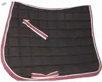 Dressage saddle pad Black