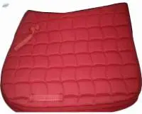 Dressage saddle pad red
