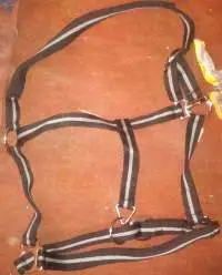 PP halter black white