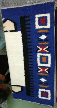 Western Navajo Pad Blue