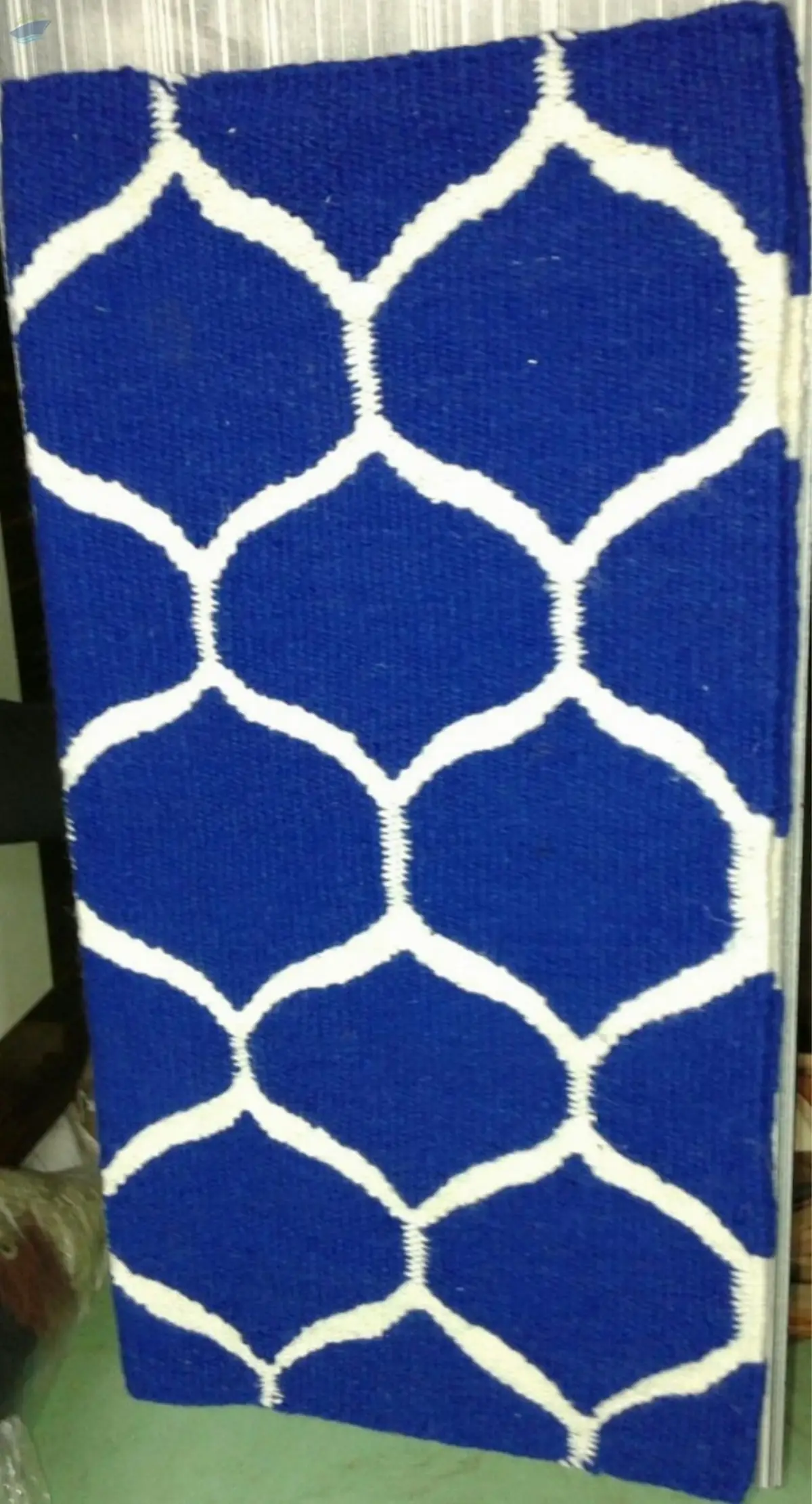 Western Saddle Blankets Blue