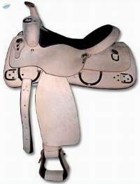Pony Western Leather Saddle Natural