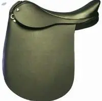 Dressage Leather Saddle Black