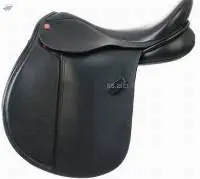 Leather Dressage Saddle Black