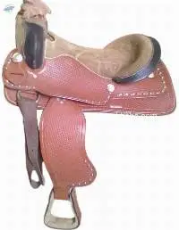 Western Brown Leather Saddle For Sale Brown