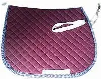 Burgundy Dressage Saddle Pad