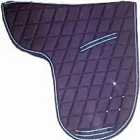 Jumping Crystal Saddle Pad Blue