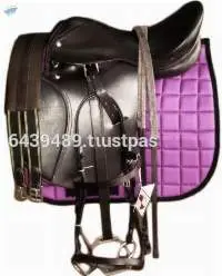 GP Leather Saddle Set Brown