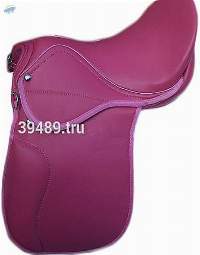 Pink Leather Gp Saddle 