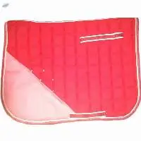 Red Crystal Dressage Saddle Pad