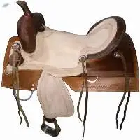 Show western Leather saddle