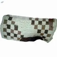 Western saddle pad white