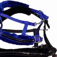 PP Mink Halter Blue