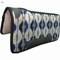 Western Navajo Pad White And Blue