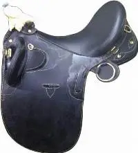 Australian Stock Saddle Black
