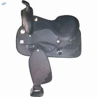 Synthetic Western Saddle Black