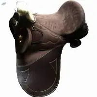 Australian Stock Saddle Dark Brown