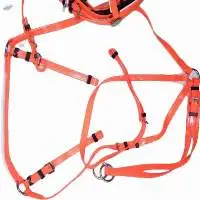 Pvc Riding Breastplate Orange