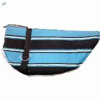 Bareback horse saddle pad sky blue