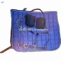 Saddle Pad Set With Pp Halter And Bandages