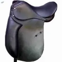 Dressage Leather Saddle Black