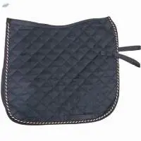 English Saddle Pad Black