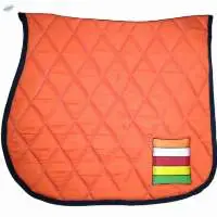 Dressage Horse Saddle Pad Orange