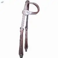 Fancy Western Leather Headstall