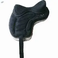 Free Max Horse Synthetic Saddle Black