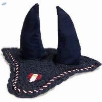 Horse Cotton Fly Veils navy