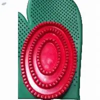 Horse Grooming Gloves With Scrubber