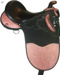 Stock Synthetic Saddle Pink
