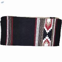 Western Saddle Blanket Black