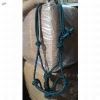 Genuine PP Rope Bridle Green