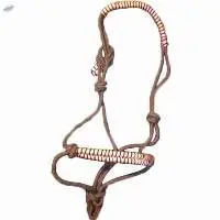 Genuine PP Rope Bridle Brown