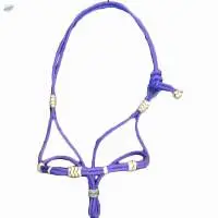 Genuine PP Rope Bridle Purple