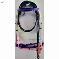 Colorful PVC Riding Bridle
