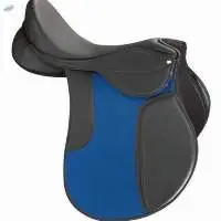 Genuine Status Synthetic Horse Saddle Blue