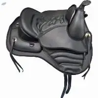Genuine Synthetic Treeless Horse Saddle